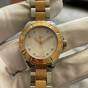 GUESS COLLECTION DIAMONDS SAPPHIRE CRYSTAL C68103 1S Women’s Watch Swiss Made